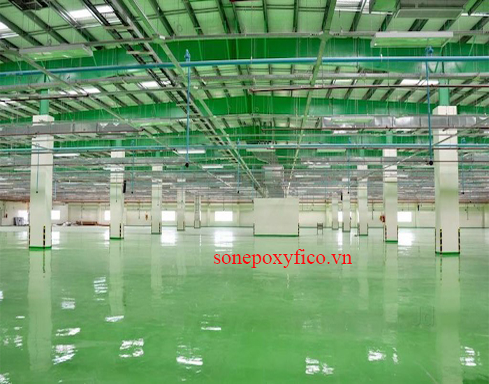 Sơn Nền Nhà Xưởng FICO
