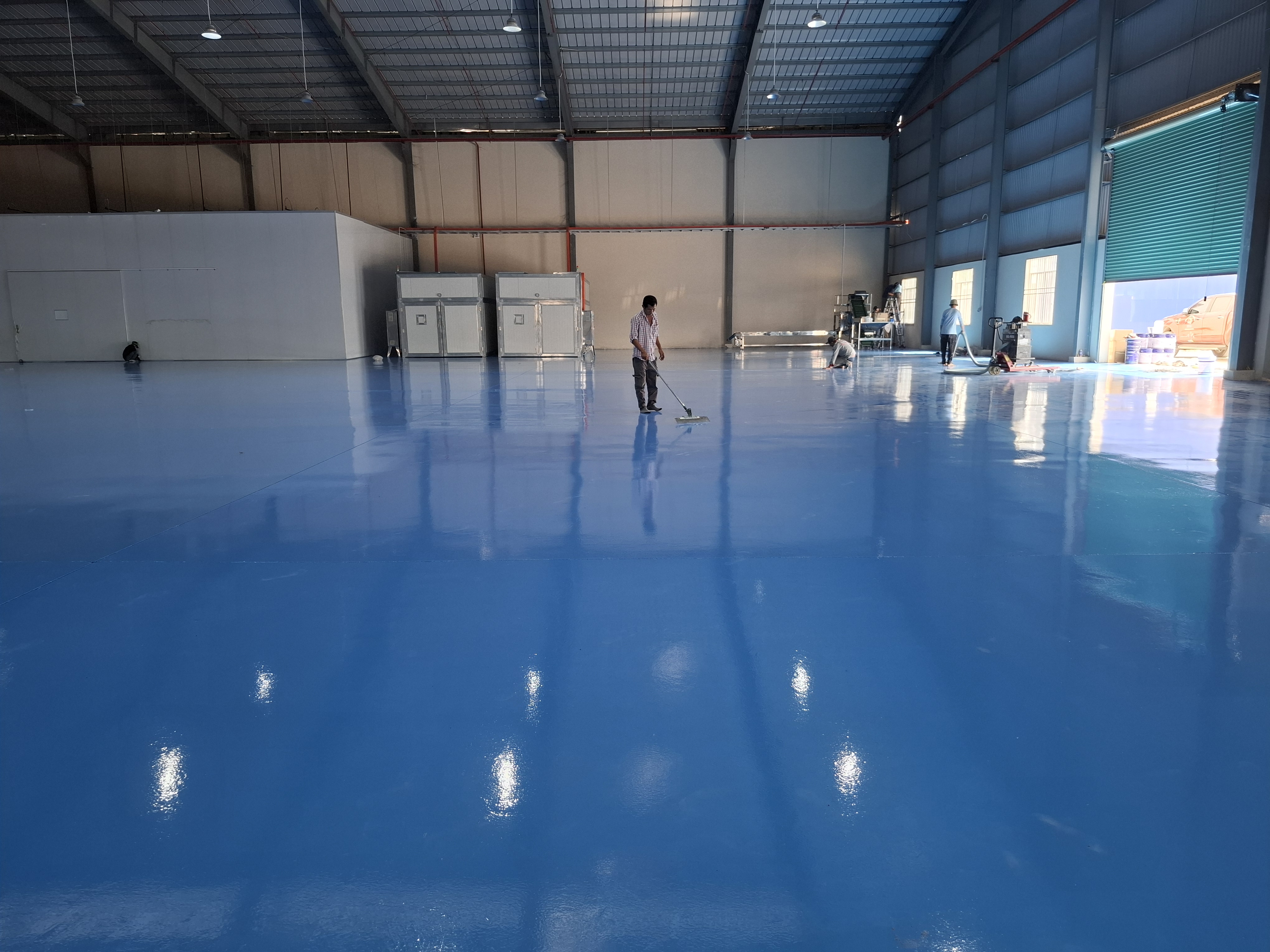 Sơn nền nhà xưởng tại Vũng Tàu