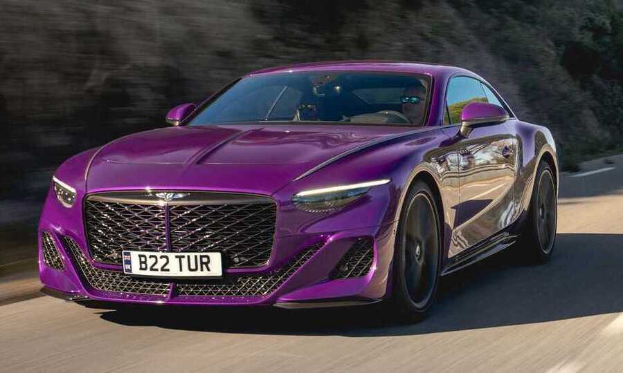 Sơn xe Bentley Batur màu tím Sector