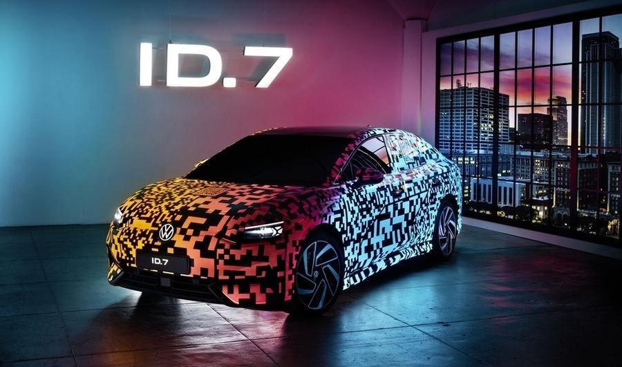 Sơn ID.7 tự đổi màu theo ý muốn và theo nhạc