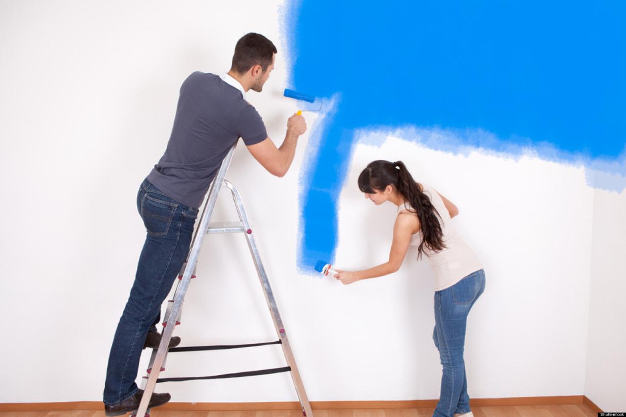 Quy trình, kỹ thuật sơn nhà cơ bản