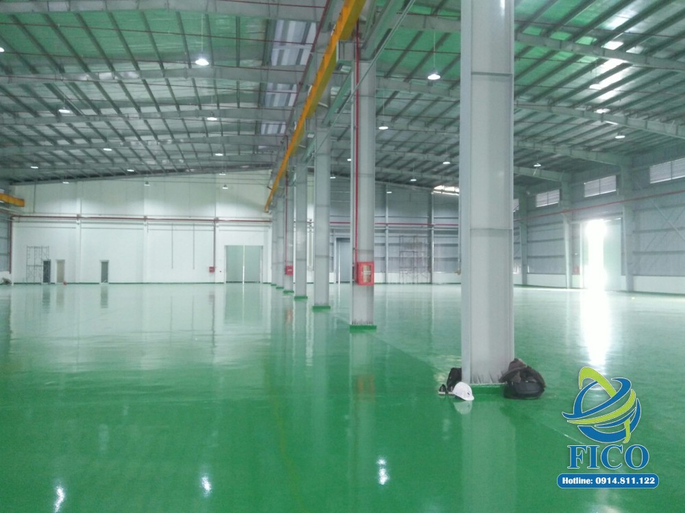 Thi công sơn epoxy tại Bạc Liêu