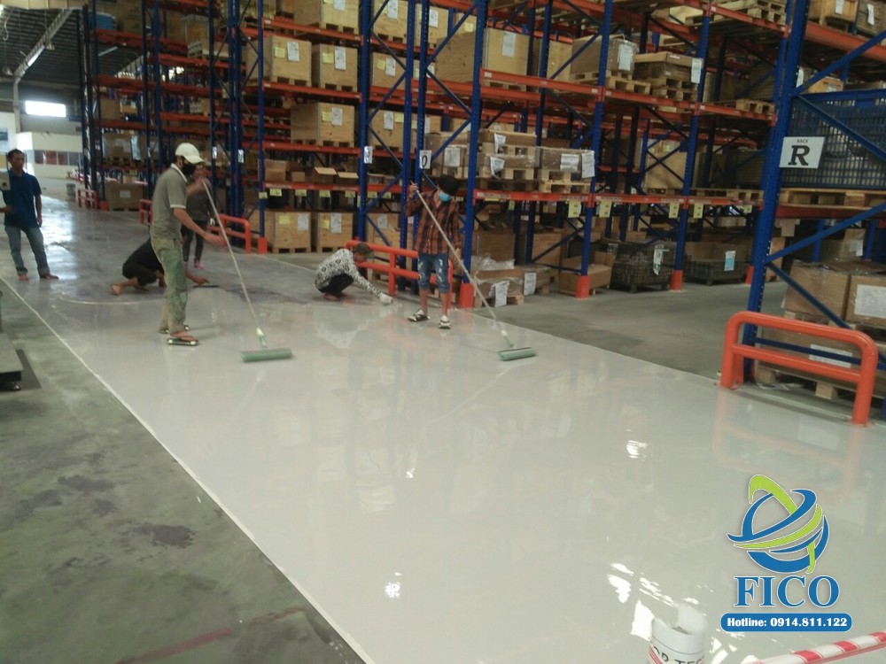 Thi công sơn epoxy tại Bà Rịa - Vũng Tàu