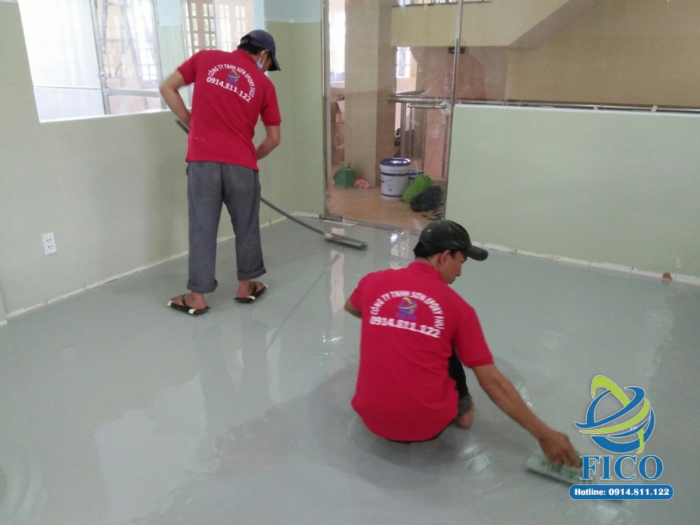 Thi công sơn epoxy tại Huế