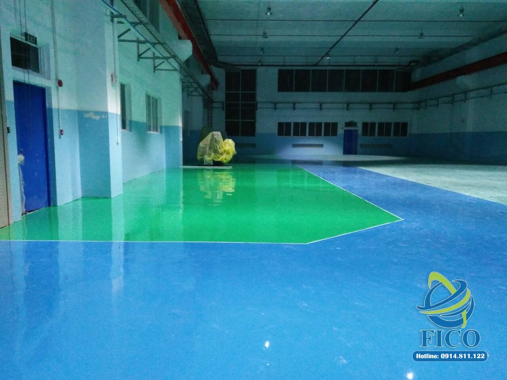 Thi công sơn epoxy tại Bến Tre