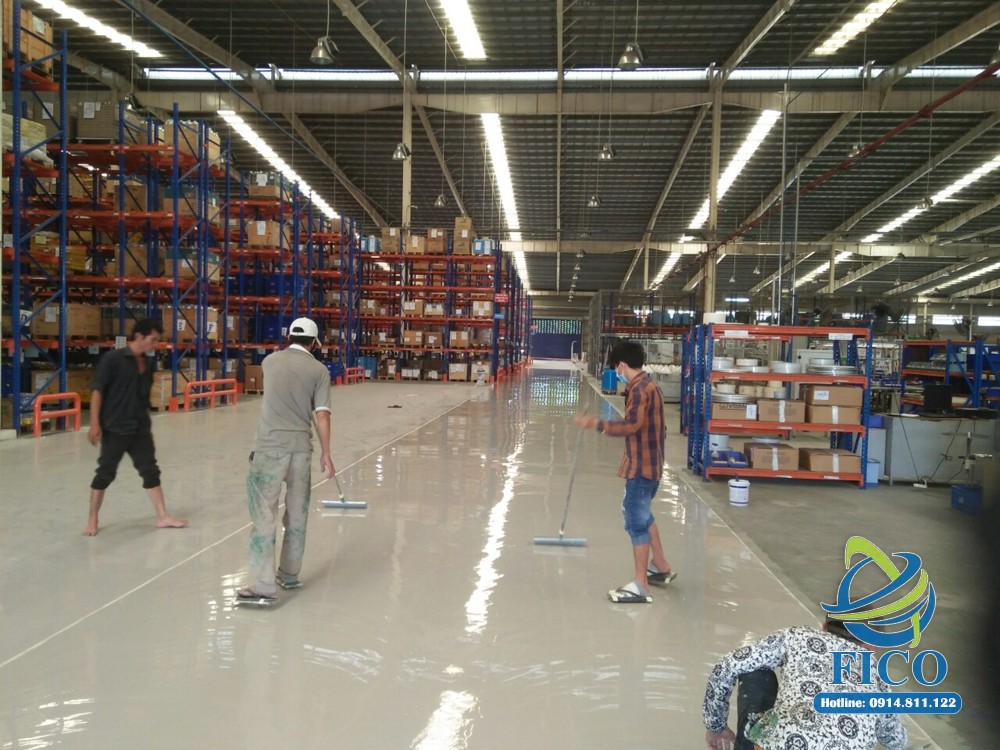 Thi công sơn epoxy tại Tiền Giang