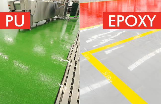 So sánh tính chống cháy của sơn Epoxy và sơn PU