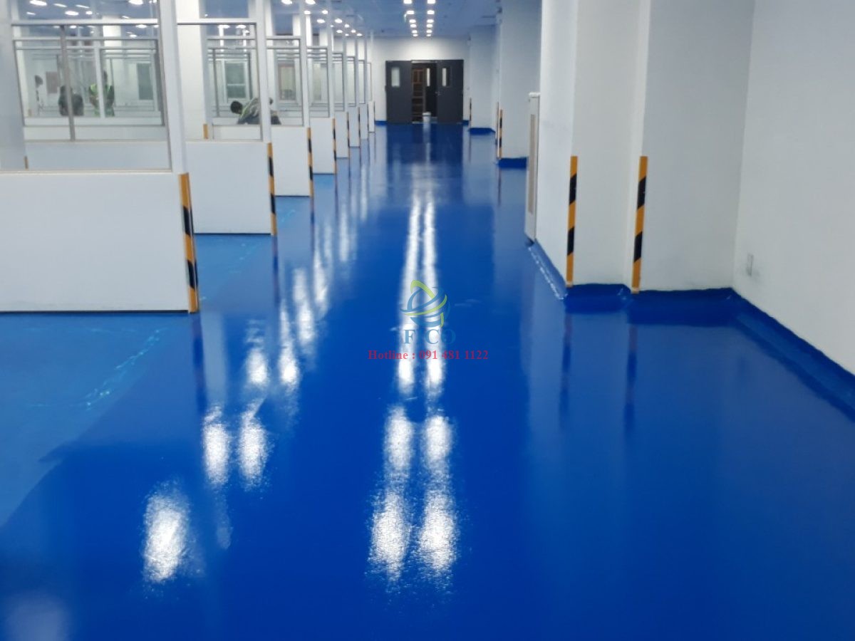 Cách chọn độ dày sơn epoxy phù hợp từng ngành