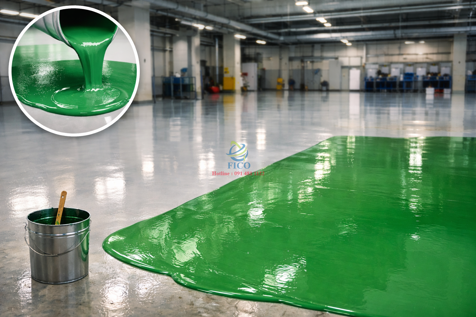 Sơn epoxy tự phẳng: Khái niệm, ưu nhược điểm và ứng dụng thực tế