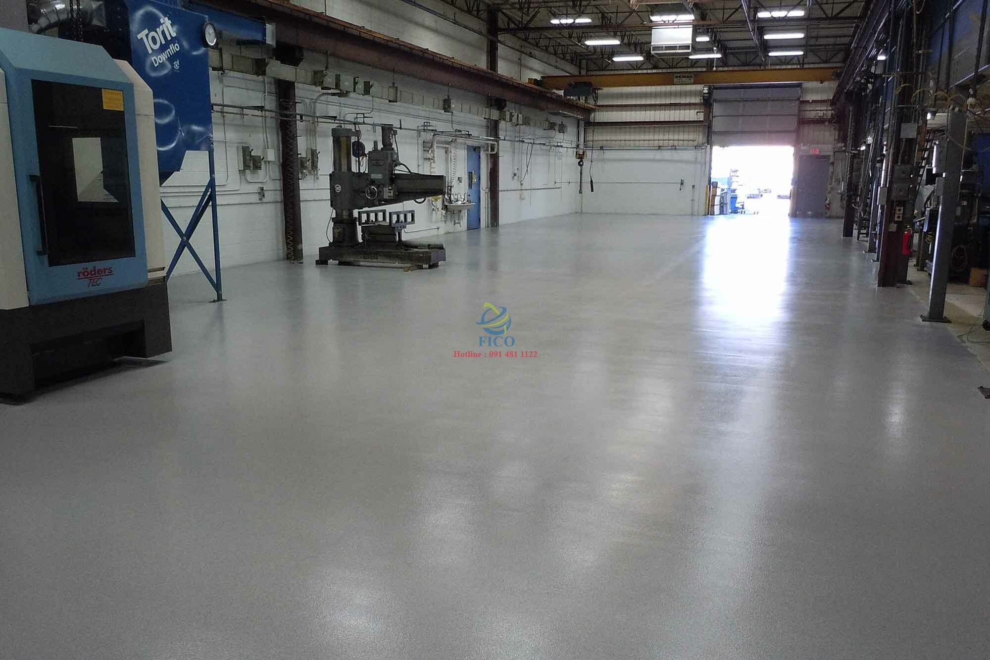 Tuổi thọ trung bình của sàn sơn PU công nghiệp là bao lâu?