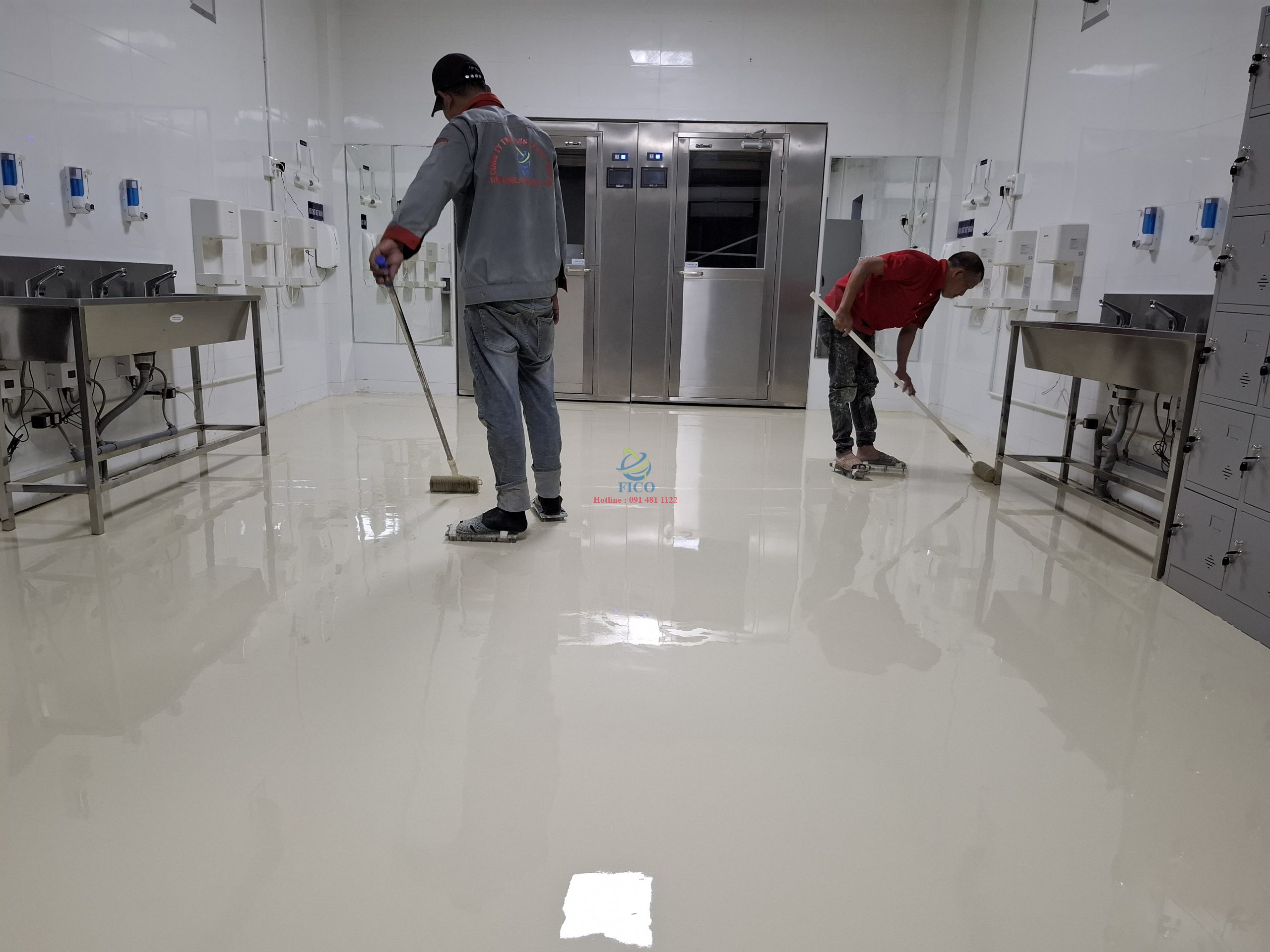Thi công nền nhà xưởng thực phẩm đạt chuẩn vệ sinh