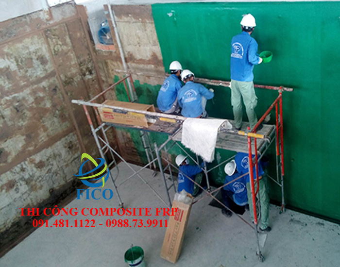 Bật Mí 3 Lý Do Bạn Nên Thi Công Composite FRP Chống Thấm
