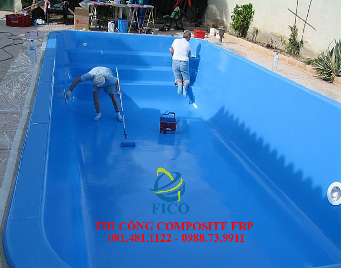 Bọc phủ Composite FRP chống thấm, chống ăn mòn