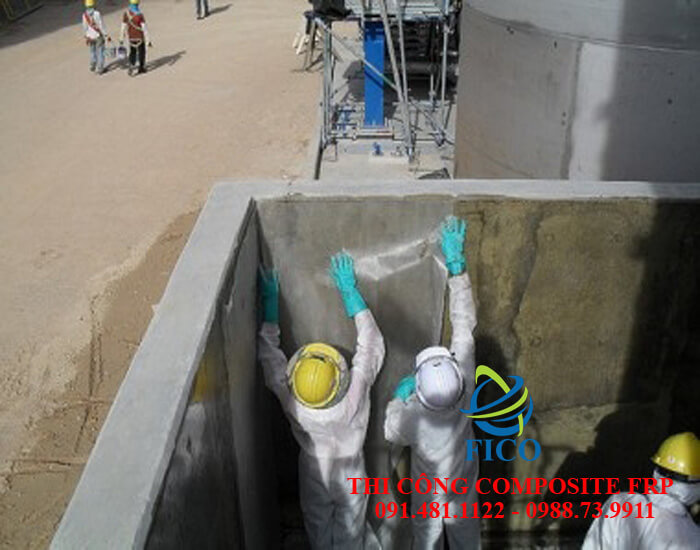 Các dịch vụ chống thấm Composite FRP mà FICO đang cung cấp