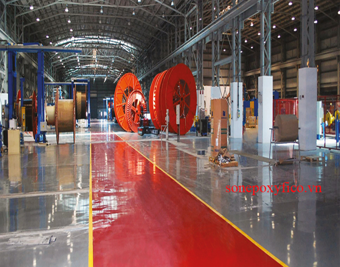 Nhận bảo trì sơn sửa nền nhà máy