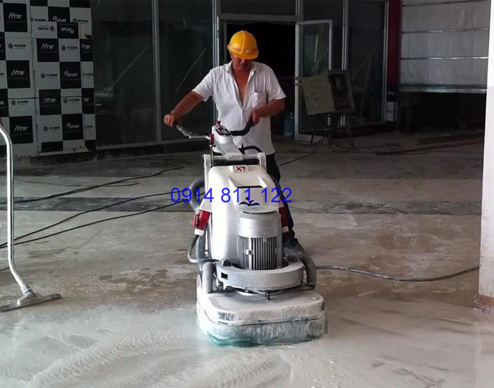 Đơn vị phủ bóng sàn bê tông uy tín chất lượng