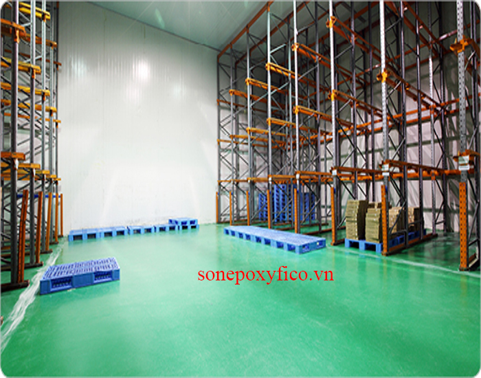 Sơn Epoxy kho chứa hàng