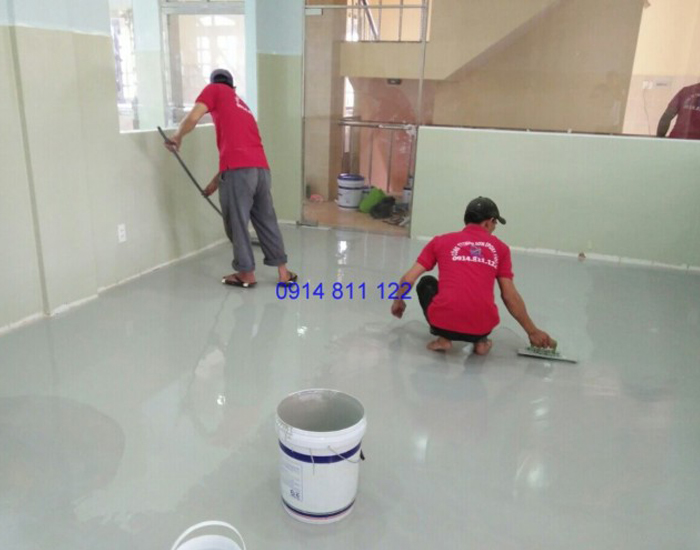 Sơn nền nhà xưởng bao nhiêu tiền 1 m2