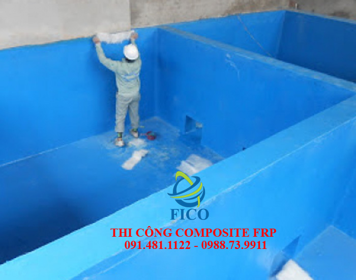 Thi công Composite FRP với quy trình đạt chuẩn