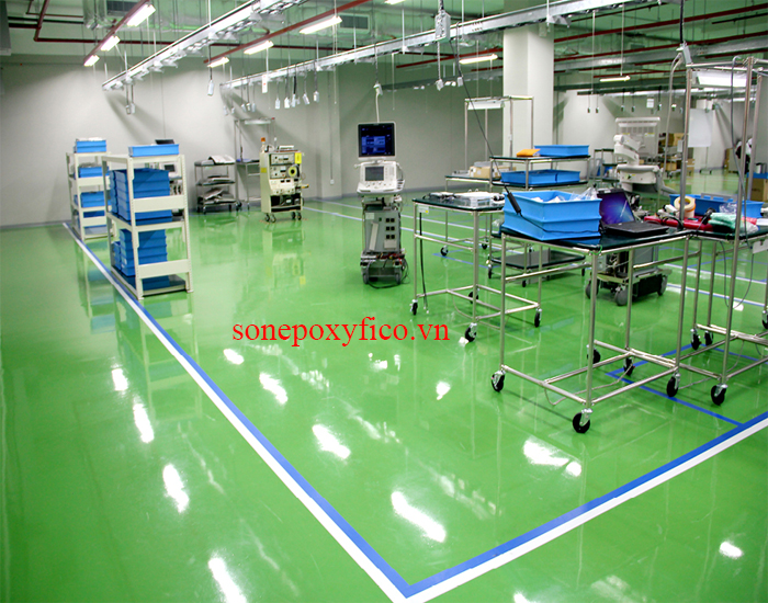 Thi công sơn Epoxy chống tĩnh điện